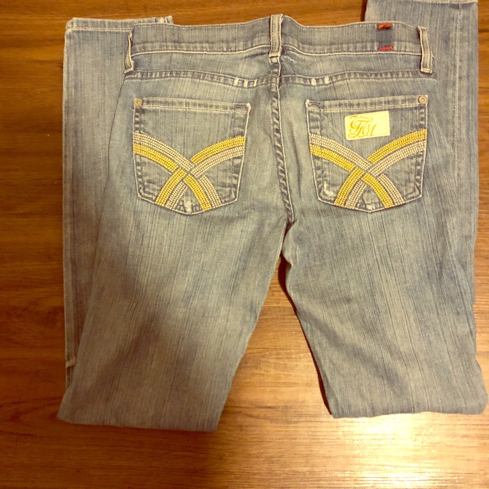 7 for all man kind, givenevere super skinny